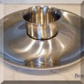 K05. Stainless steel chip and dip set by Cultura - $10 